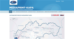Desktop Screenshot of mediakapa.sk